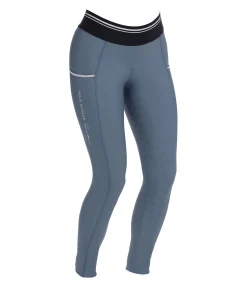 Felix Bühler Legging d'équitation à fond intégral Grip Maileen bleu fumée New