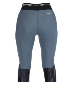 Felix Bühler Legging d'équitation à fond intégral Grip Maileen bleu fumée New