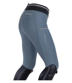 Felix Bühler Legging d'équitation à fond intégral Grip Maileen bleu fumée New