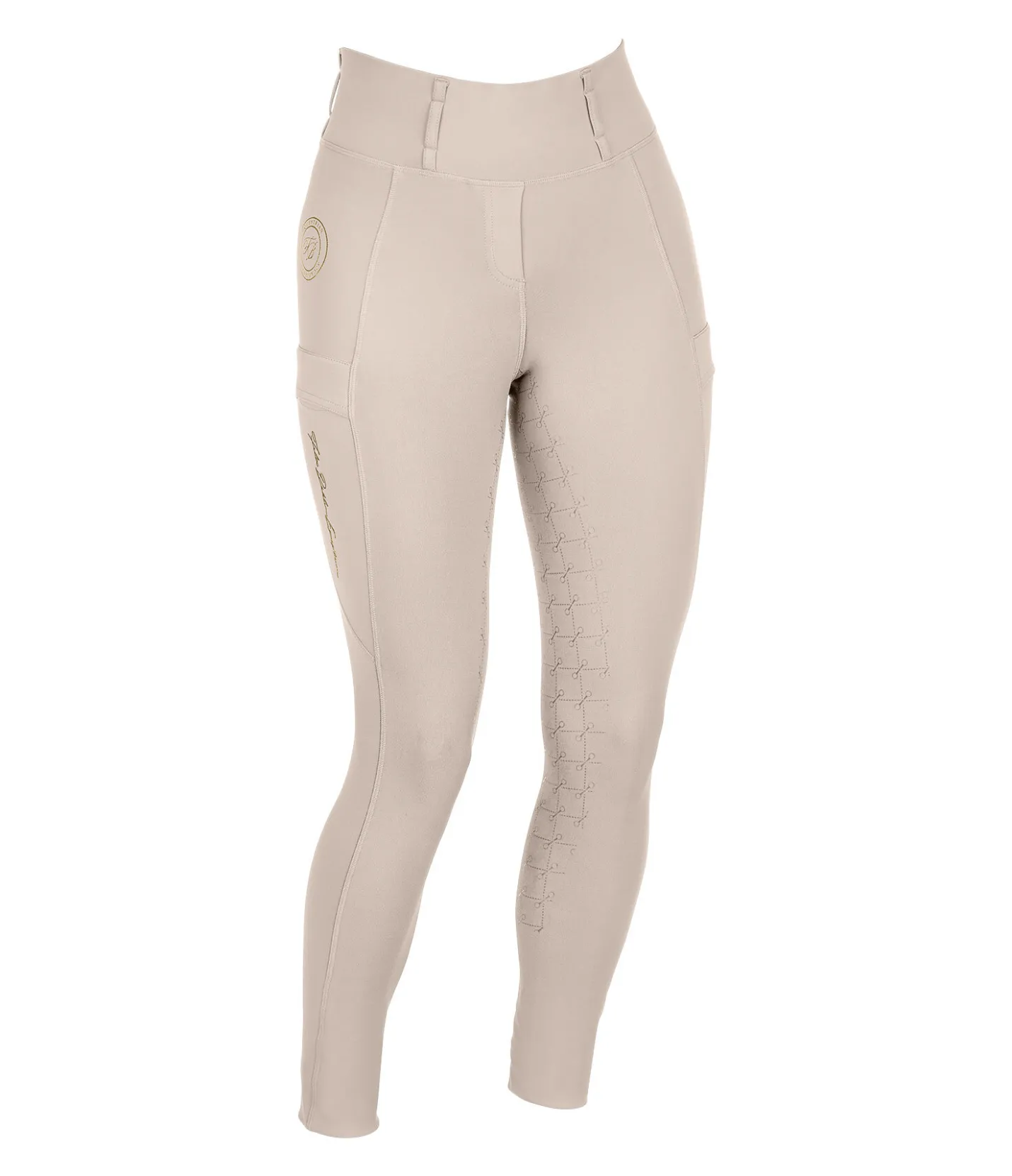 Felix Bühler Legging d'équitation à fond intégral grip Feline champagne Outlet