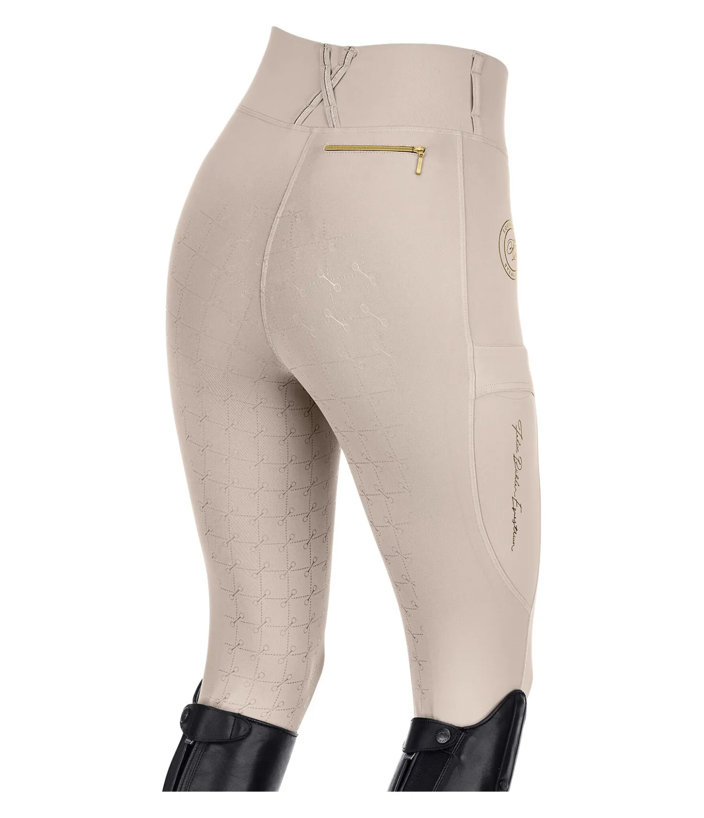 Felix Bühler Legging d'équitation à fond intégral grip Feline champagne Outlet