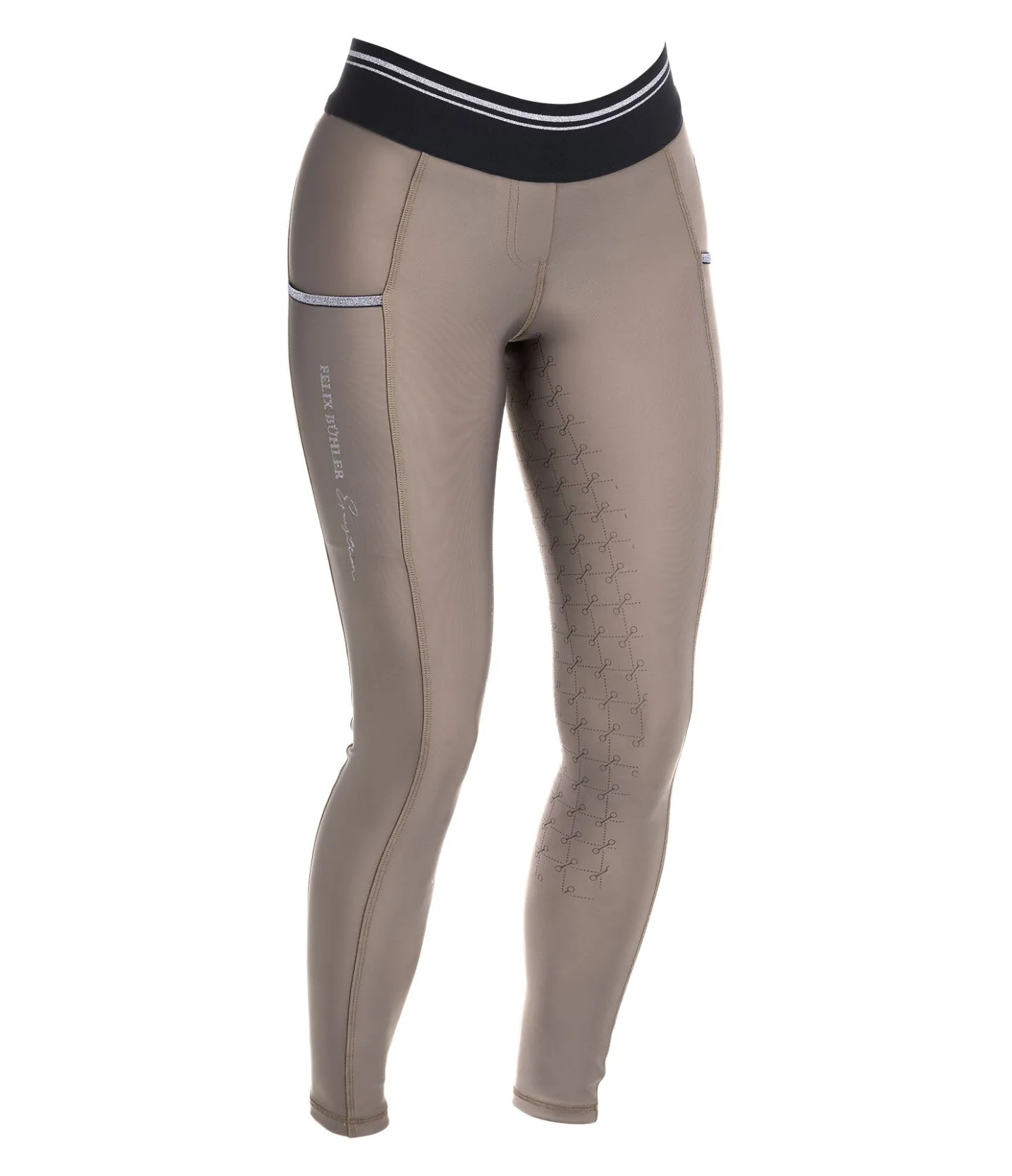 Felix Bühler Legging d'équitation à fond intégral Grip Maileen noisette Outlet