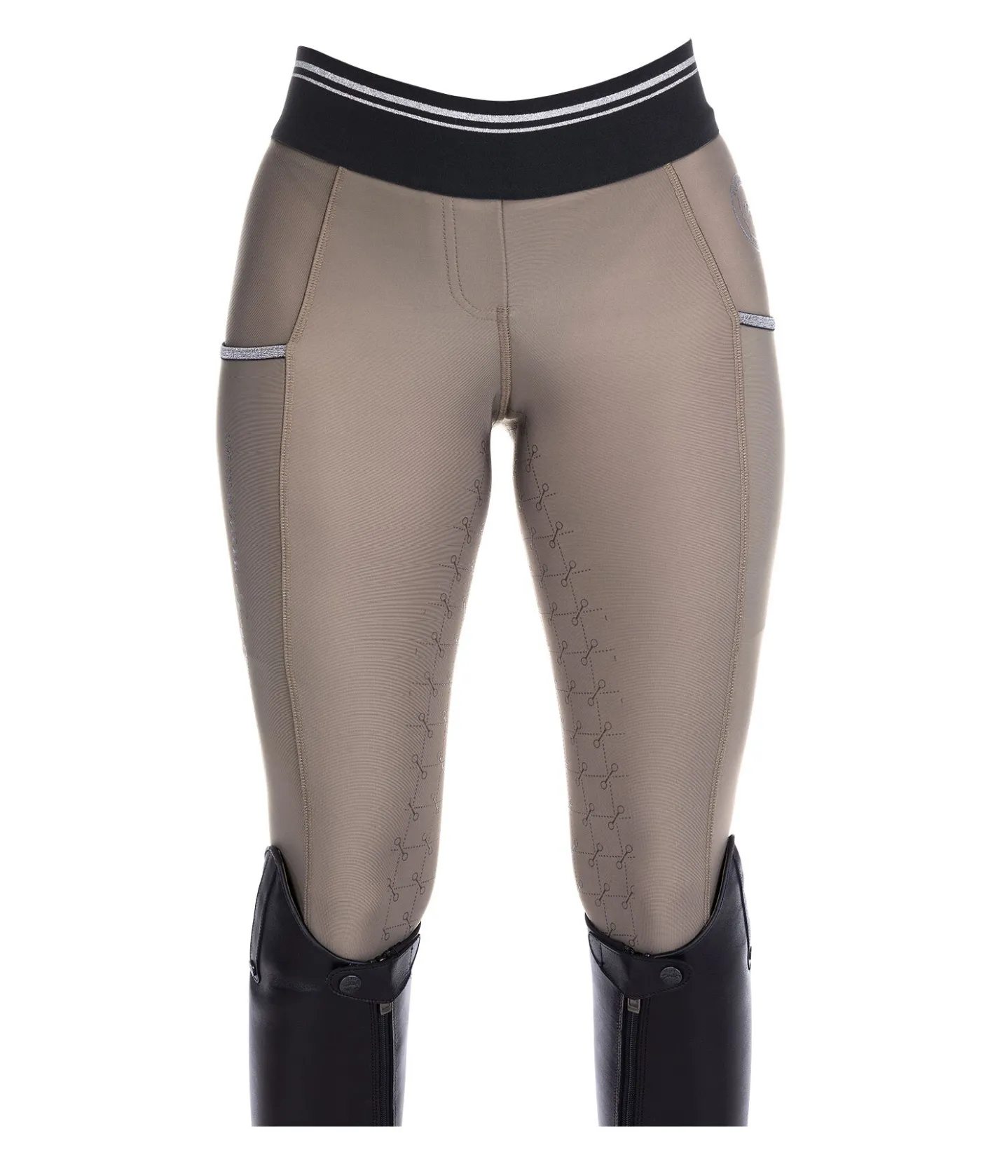 Felix Bühler Legging d'équitation à fond intégral Grip Maileen noisette Outlet