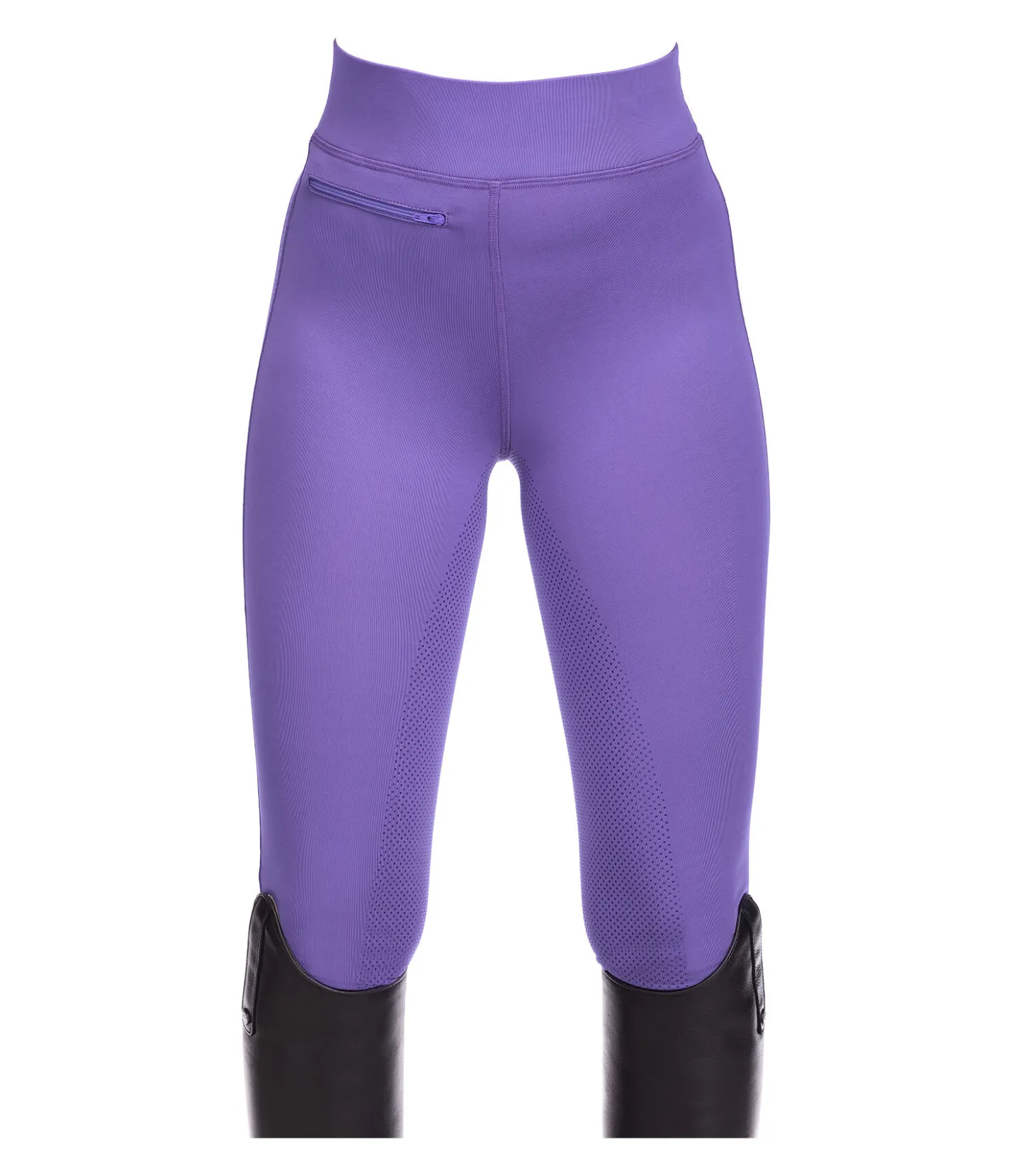 Equilibre Legging d'équitation à fond intégral grip enfant Jona améthyste lumineuse Sale