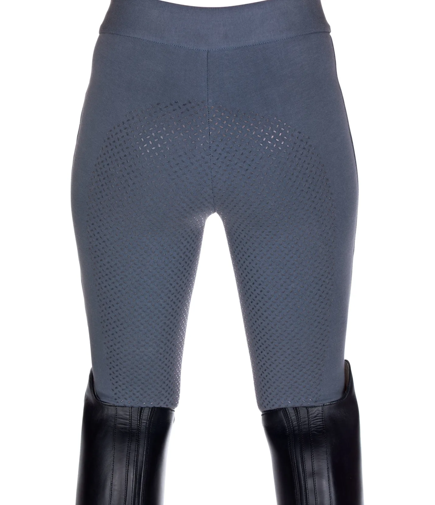 Equilibre Legging d'équitation à fond intégral grip enfant Bea denim Clearance