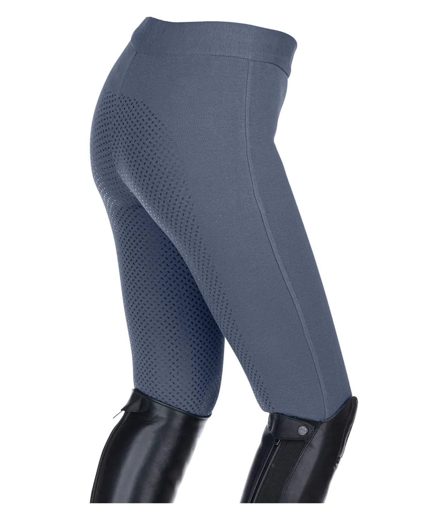 Equilibre Legging d'équitation à fond intégral grip enfant Bea denim Clearance