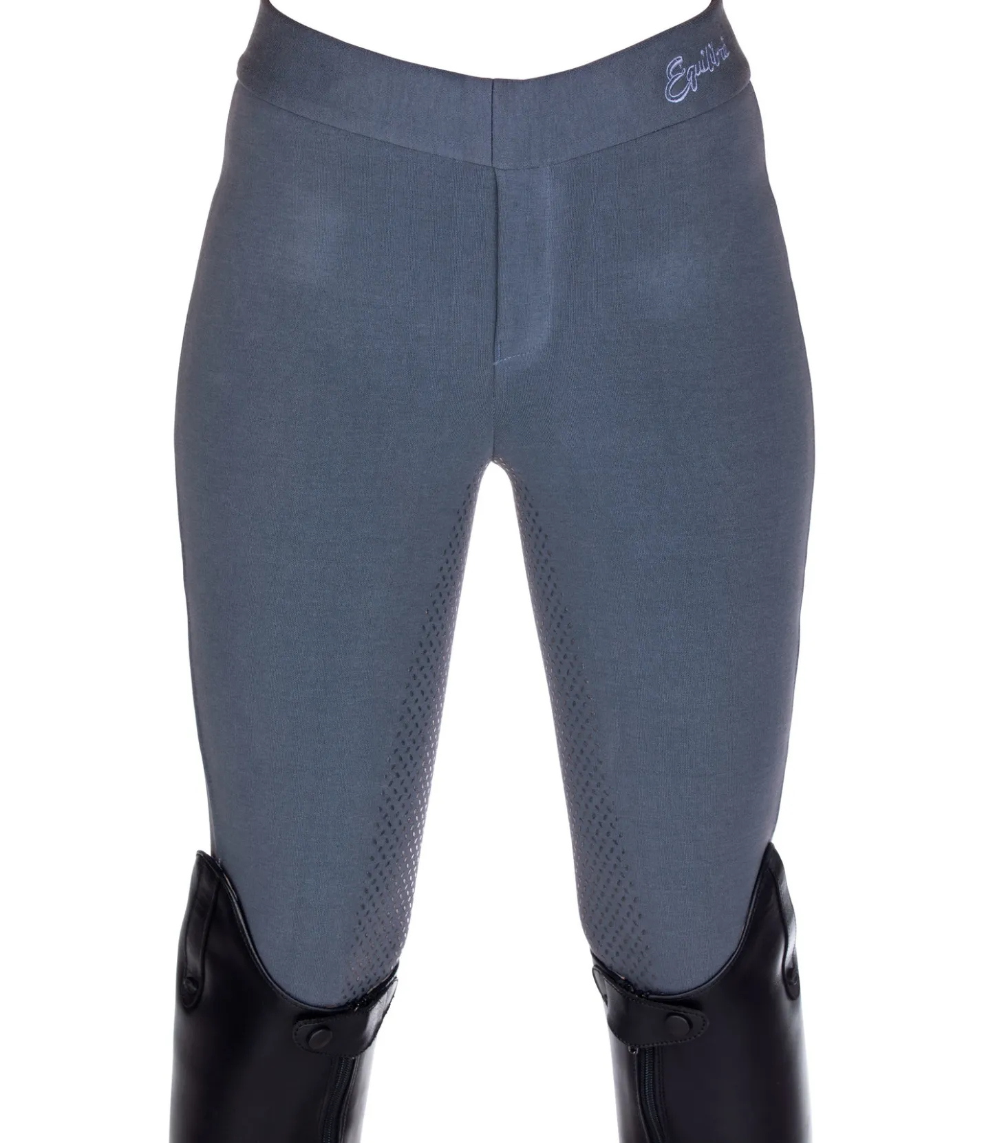 Equilibre Legging d'équitation à fond intégral grip enfant Bea denim Clearance
