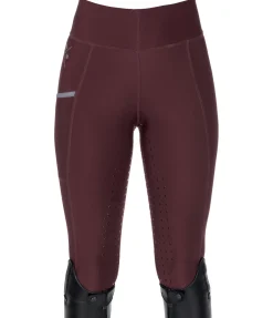 Felix Bühler Legging d'équitation à fond intégral grip Liliana II acajou Outlet