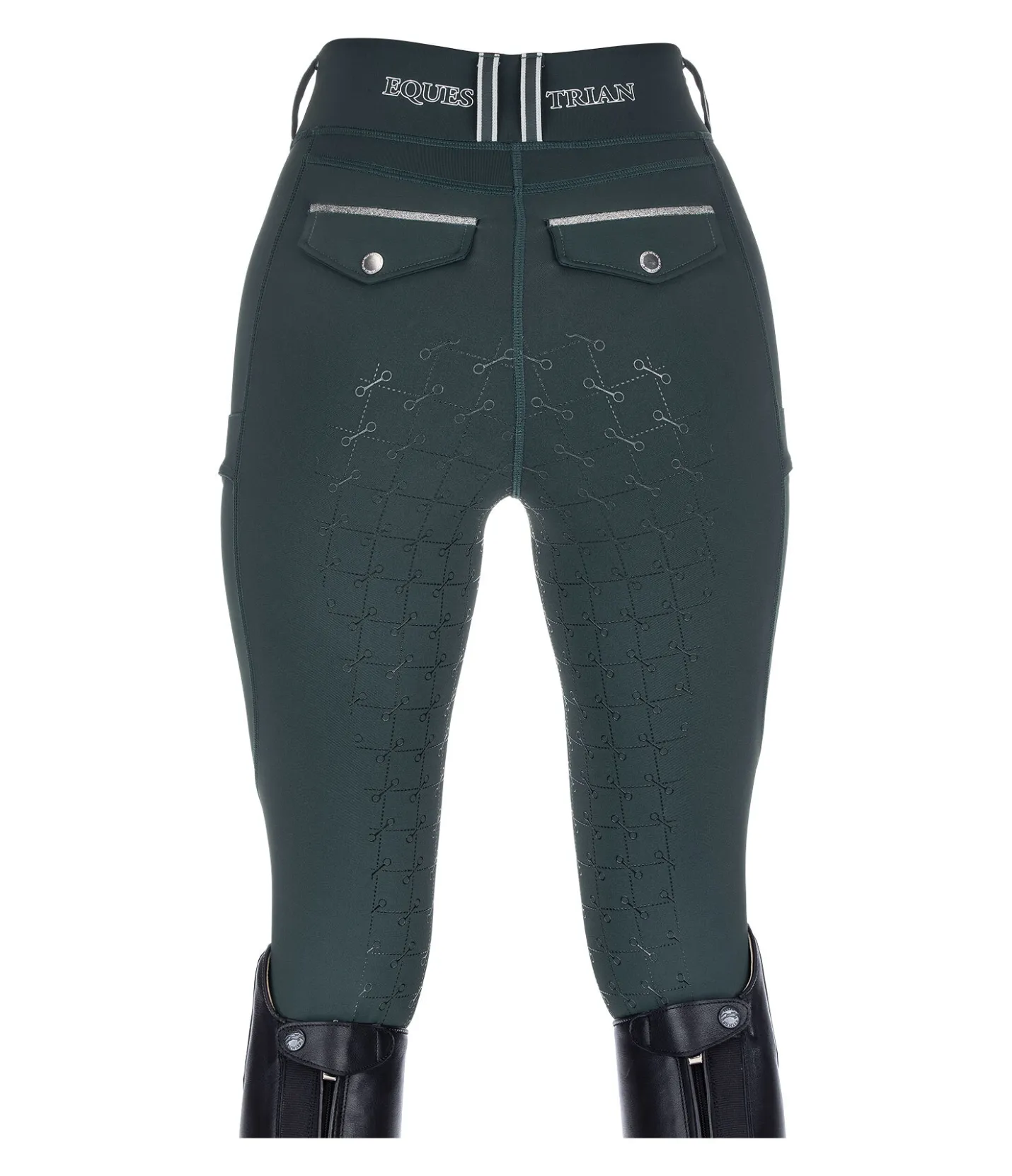 Felix Bühler Legging d'équitation à fond intégral grip Malena thé vert Discount
