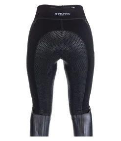 STEEDS Legging d'équitation à grip intégral Holographic noir Clearance