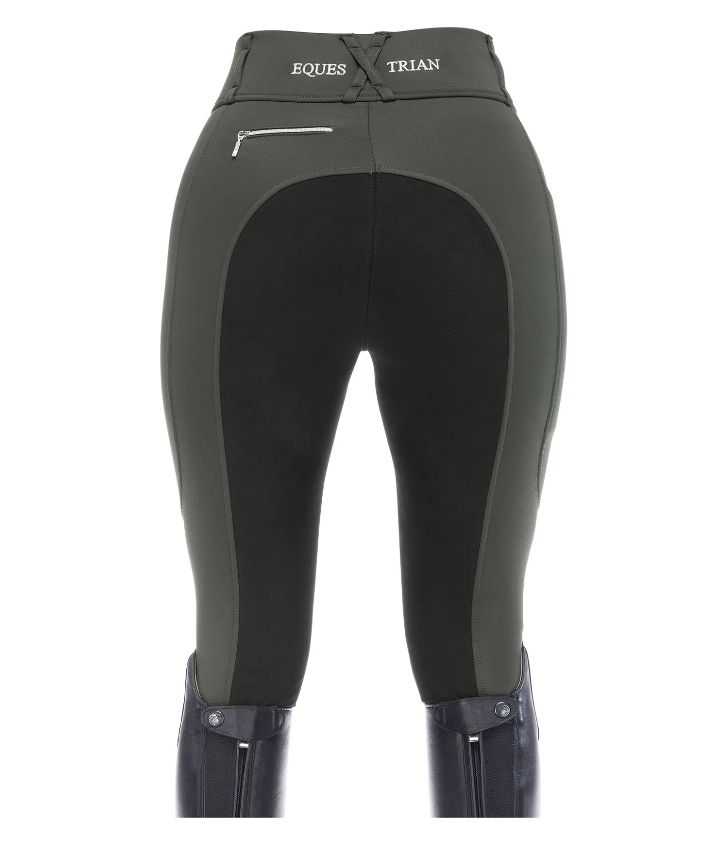 Felix Bühler Legging d'équitation d'hiver Noelle Life Cycle CTS forêt New