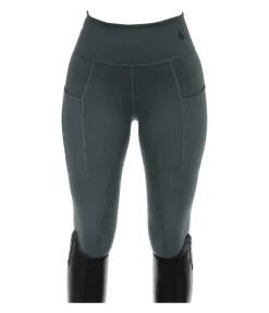 Felix Bühler Legging d'équitation d'hiver avec grip Mabelle thé vert Best