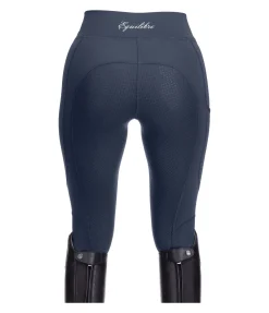 Equilibre Legging d'équitation d'été à fond intégral grip Amanda navy Hot