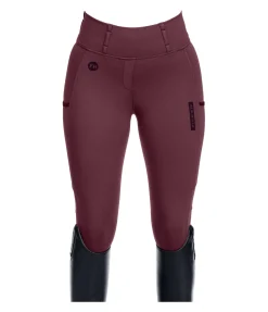 Felix Bühler Legging d'équitation d'été à fond intégral grip Marina-Mesh acajou Sale