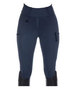 Felix Bühler Legging d'équitation d'été à fond intégral grip Marina-Mesh navy New
