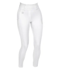 Felix Bühler Legging d'équitation d'été à fond intégral grip Marina-Mesh blanc Discount
