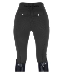 Felix Bühler Legging d'équitation d'été à fond intégral grip Marina-Mesh noir Online