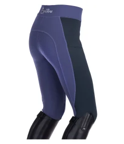 Equilibre Legging d'équitation mesh enfant Jascha améthyste Hot