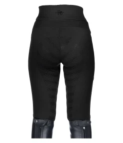Felix Bühler Legging d'équitation taille haute thermique à fond intégral grip enfant Lima noir Best
