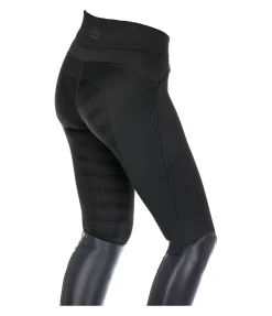 Felix Bühler Legging d'équitation taille haute thermique à fond intégral grip enfant Lima noir Best