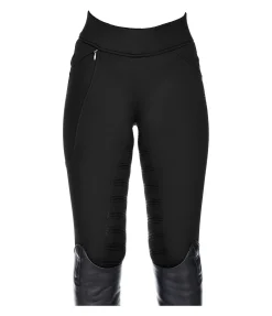 Felix Bühler Legging d'équitation taille haute thermique à fond intégral grip enfant Lima noir Best