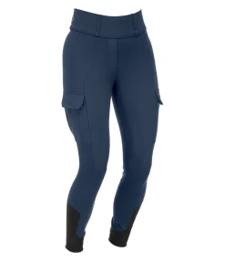 Felix Bühler Legging d'équitation thermique à fond intégral grip Amber navy Sale