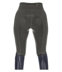 Equilibre Legging d'équitation thermique à fond intégral grip Kristen forêt Online