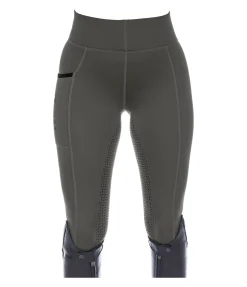 Equilibre Legging d'équitation thermique à fond intégral grip Kristen forêt Online