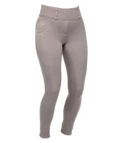 Felix Bühler Legging d'équitation thermique à fond intégral grip Kassandra taupe Best