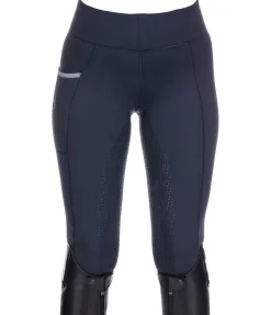 Equilibre Legging d'équitation thermique à fond intégral grip Kristen navy Online