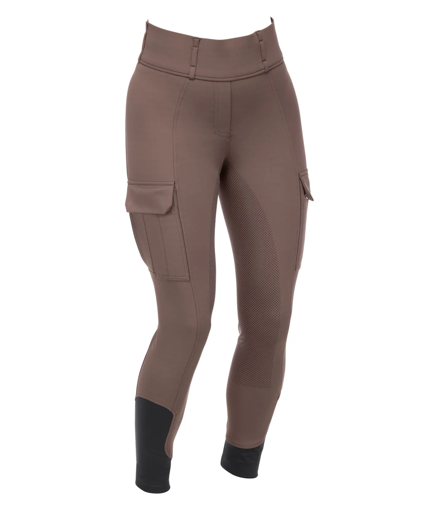 Felix Bühler Legging d'équitation thermique à fond intégral grip Amber cannelle Hot
