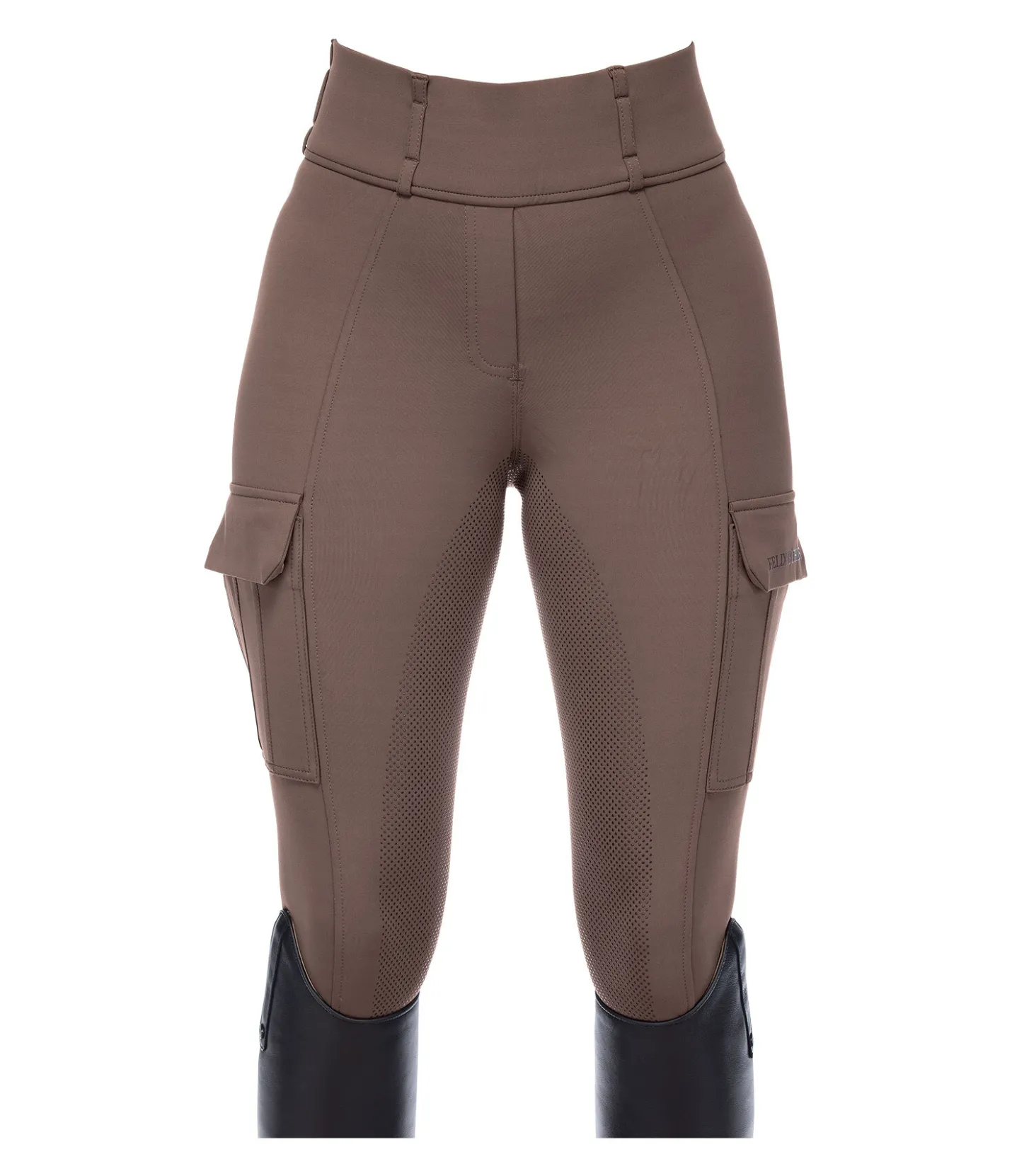 Felix Bühler Legging d'équitation thermique à fond intégral grip Amber cannelle Hot