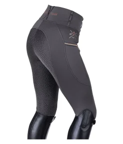 Felix Bühler Legging d'équitation thermique à fond intégral grip Kassandra carbone Online