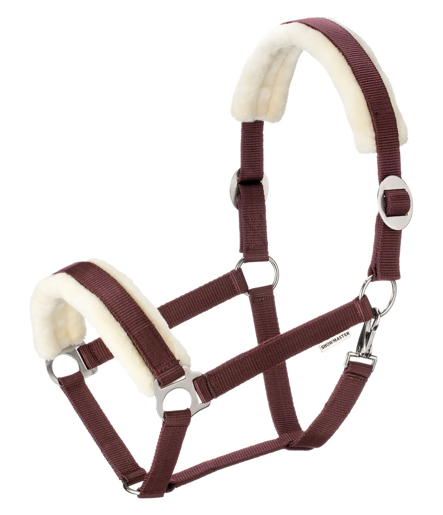 SHOWMASTER Licol Interchangeable acajou New