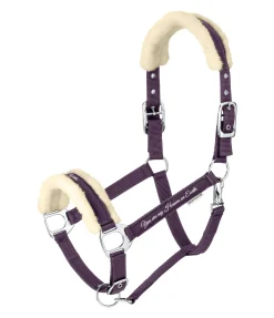 SHOWMASTER Licol avec polaire Teddy Better Together violet foncé Clearance