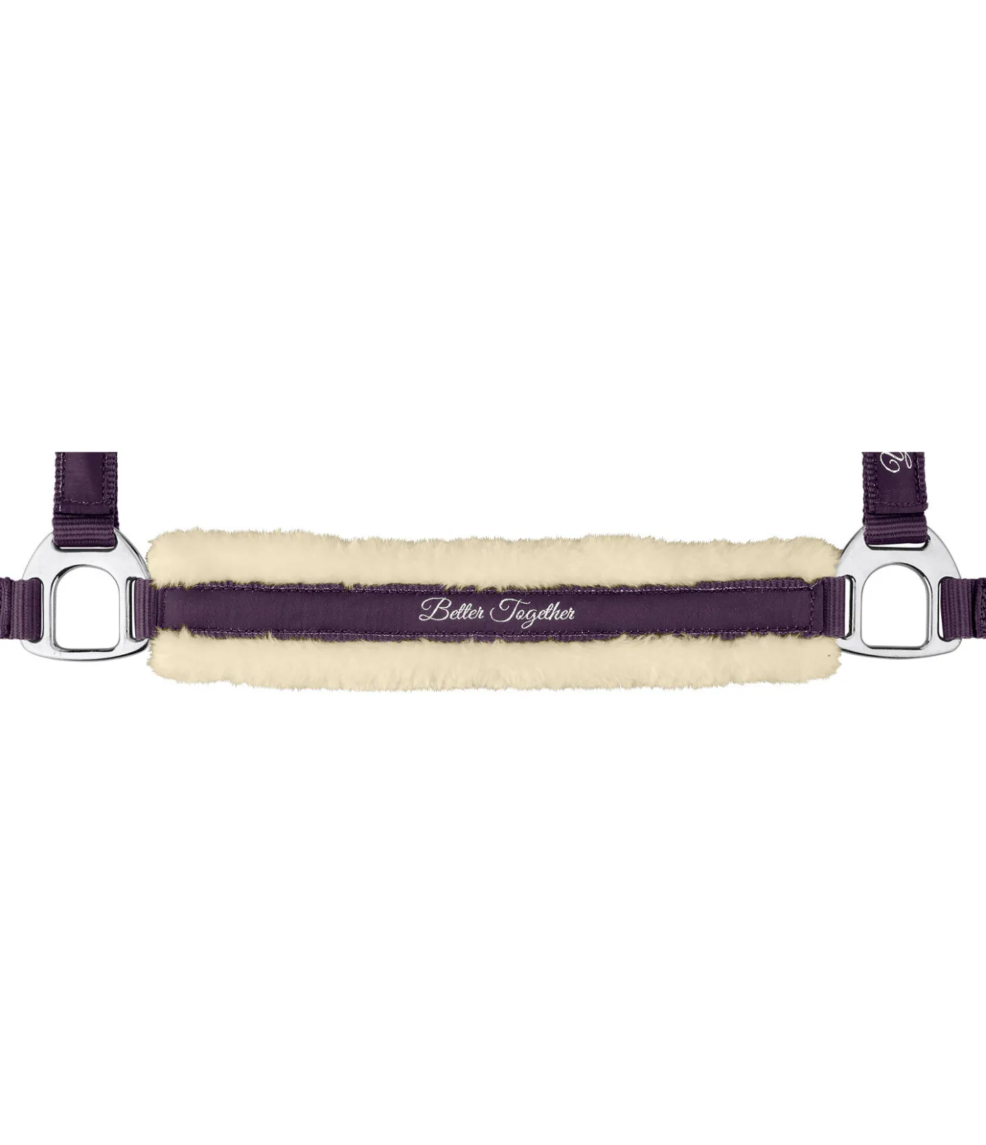 SHOWMASTER Licol avec polaire Teddy Better Together violet foncé Clearance