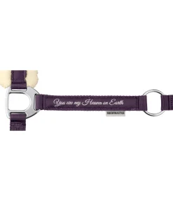 SHOWMASTER Licol avec polaire Teddy Better Together violet foncé Clearance