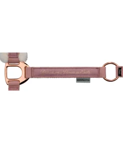 SHOWMASTER Licol avec polaire Teddy Better Together rose givrée