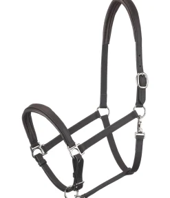 SHOWMASTER Licol en cuir Siri marron foncé Sale