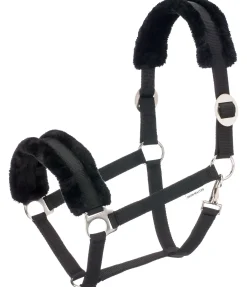 SHOWMASTER Licol en polaire Teddy à prix cassé III noir Online