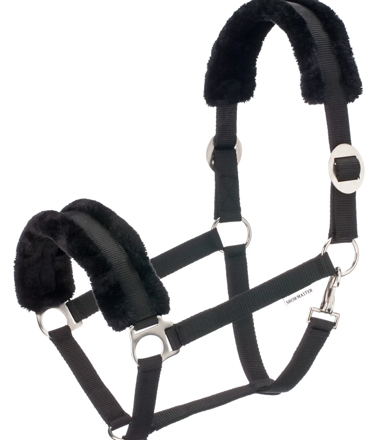 SHOWMASTER Licol en polaire Teddy à prix cassé III noir Online