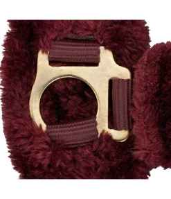 SHOWMASTER Licol en polaire Teddy Protection acajou Hot