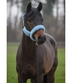 SHOWMASTER Licol en polaire Teddy Protection bleu hiver Discount