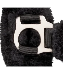 SHOWMASTER Licol en polaire Teddy Protection noir Discount