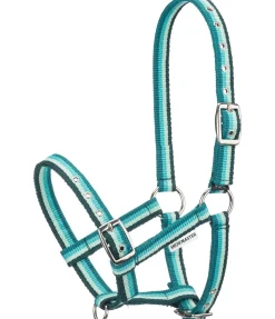 SHOWMASTER Licol poulain Darling vert d´eau Sale