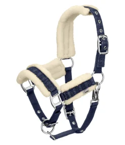 Felix Bühler Licol pour poulain et shetland Shine navy classique New