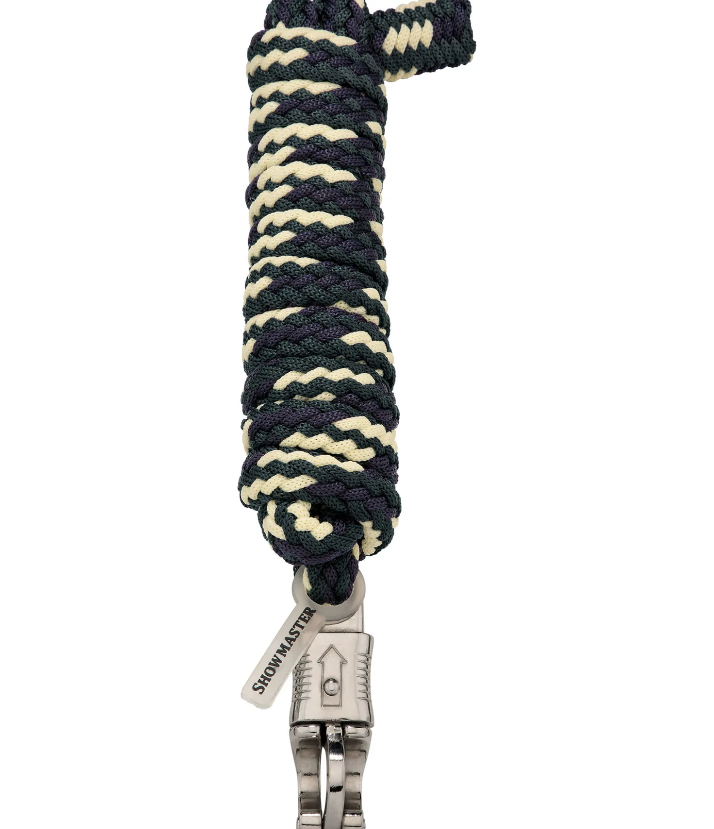 SHOWMASTER Longe avec mousqueton anti-panique Basic vert d´eau Best