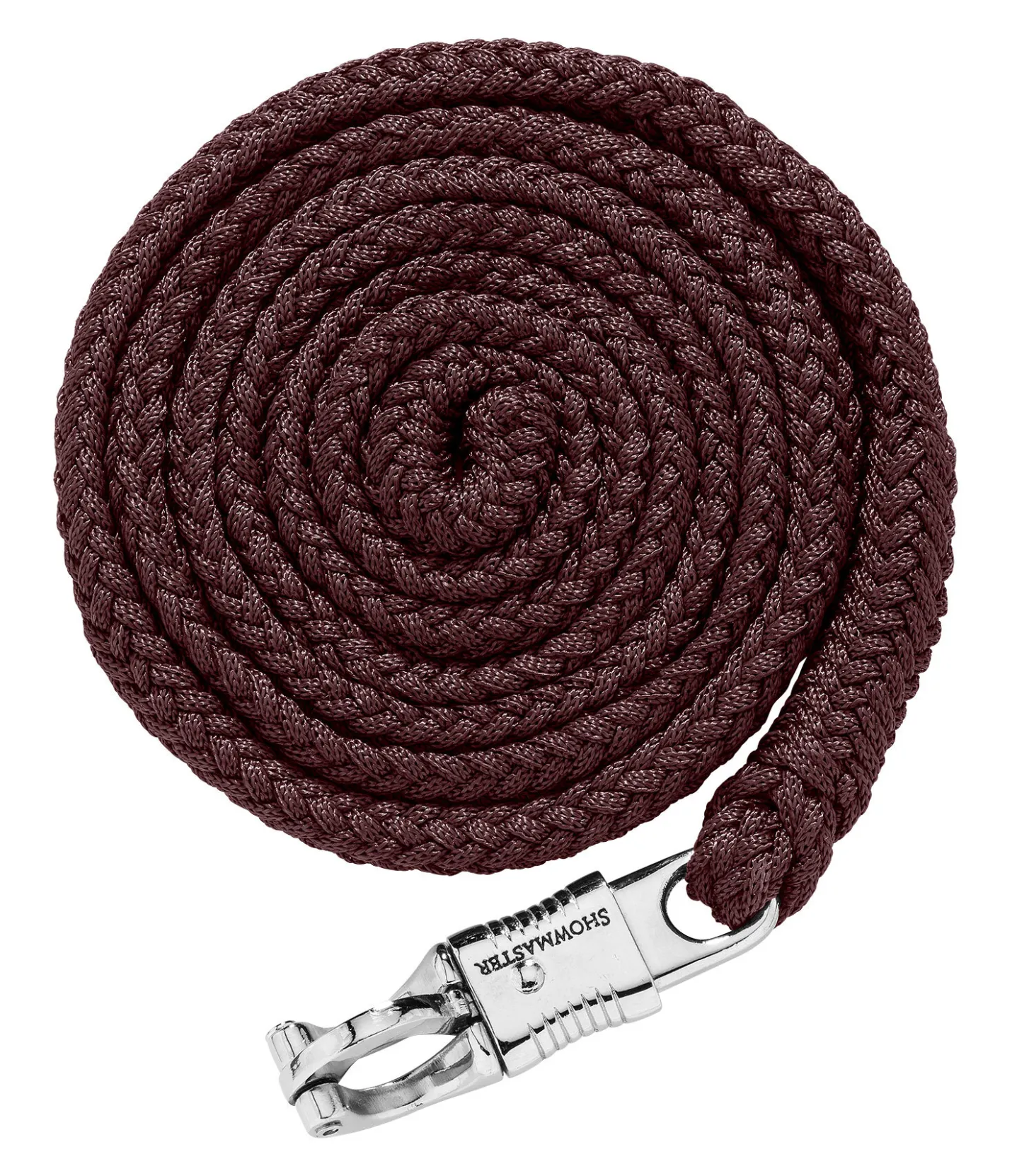 SHOWMASTER Longe avec mousqueton anti-panique Durable acajou