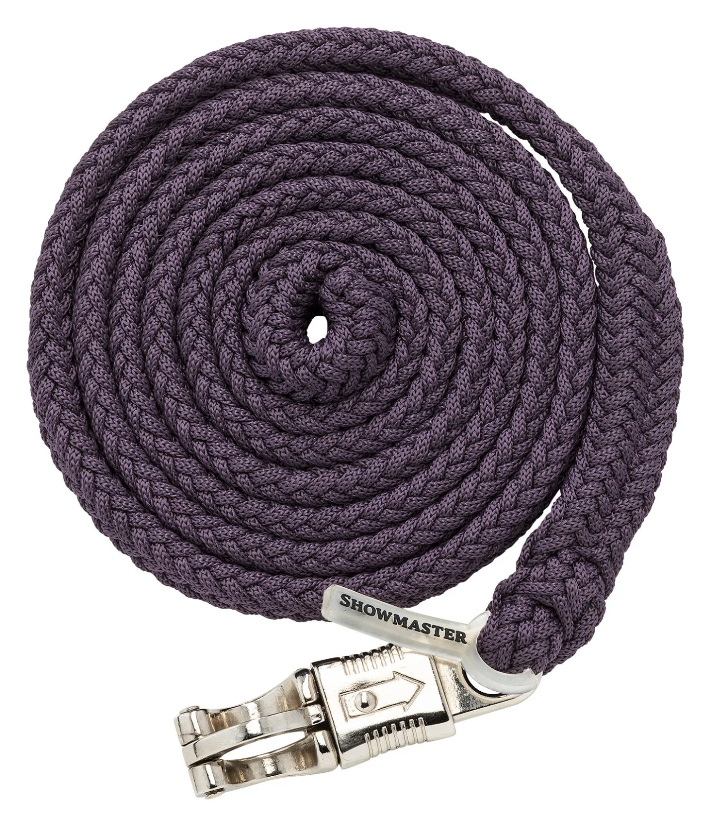 SHOWMASTER Longe avec mousqueton anti-panique Durable violet foncé