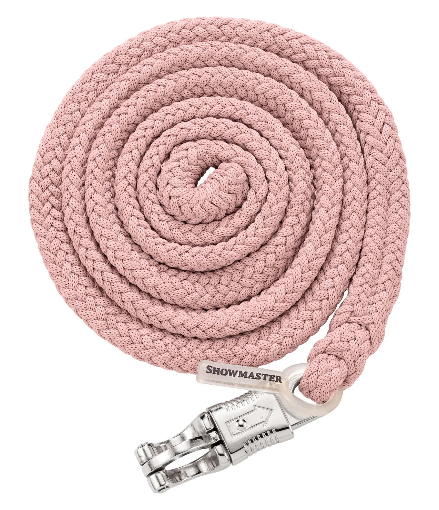 SHOWMASTER Longe avec mousqueton anti-panique Durable rose givrée New